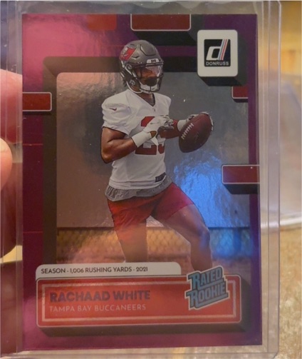2022 Donruss #399 Rachaad White — front