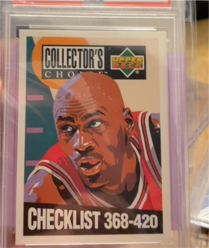 1994 Upper Deck Collector's Choice #420 Michael Jordan — front