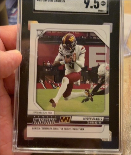 2024 Panini Instant #62 Jayden Daniels — front