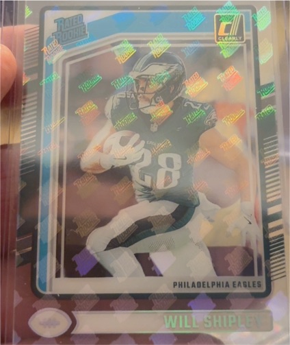 2024 Donruss Clearly Rated Rookie Will Shipley — front