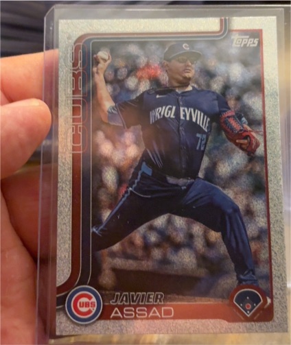2025 Topps Series 2 #649 Javier Assad — front
