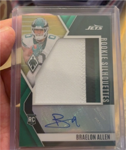 2024 Panini Phoenix #RS-BAN Braelon Allen Rookie Silhouettes RPA — front