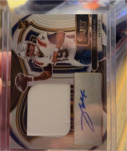 2024 Panini Select #JRSS-JMN Joe Milton III — front