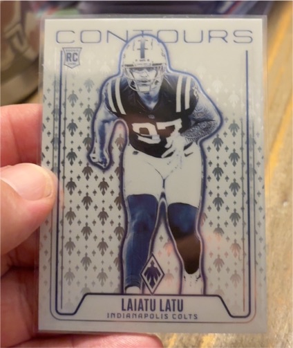 2024 Panini Phoenix #CON-LLU Laiatu Latu Contours — front