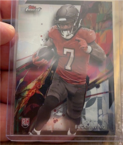 2024 Topps Finest #293 Bucky Irving — front