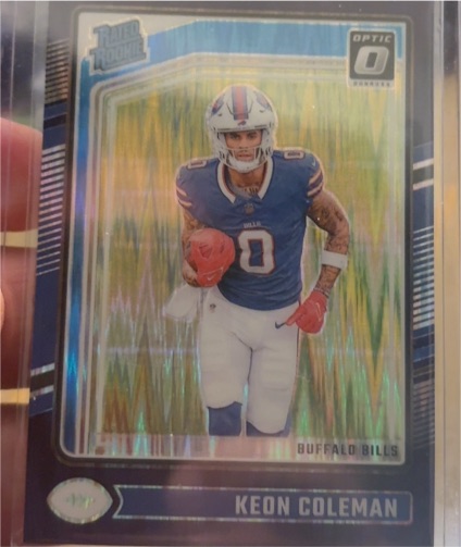 2024 Panini Donruss Optic #358 Keon Coleman — front