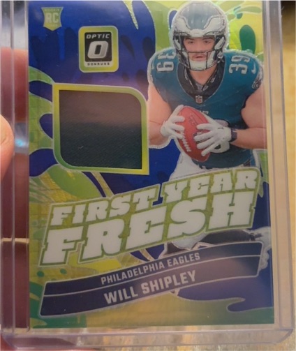 2024 Donruss Optic #FYF-WSY Will Shipley — front