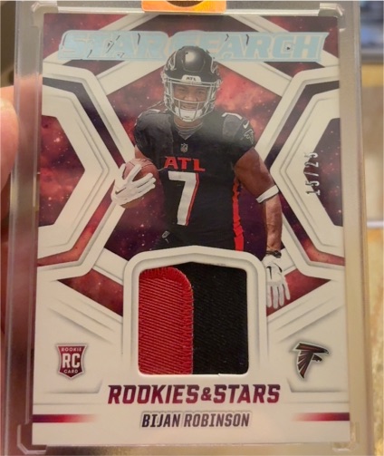 2023 Panini Rookies & Stars Star Search #SS-BR Bijan Robinson — front