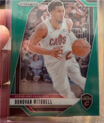 2024-25 Panini Prizm #155 Donovan Mitchell — front