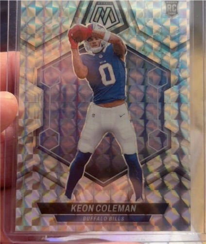 2024 Panini Mosaic #333 Keon Coleman — front