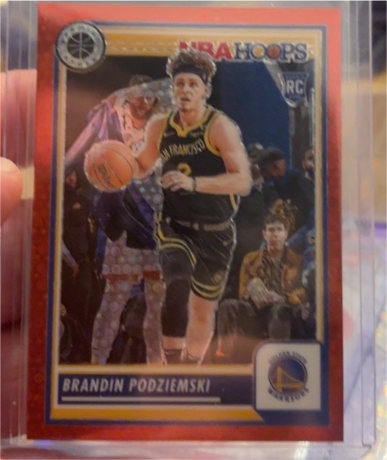 2023-24 Panini NBA Hoops #15 Brandin Podziemski — front