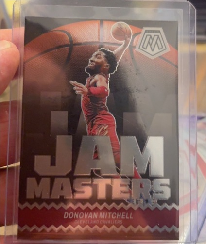 2023-24 Panini Mosaic Jam Masters #2 Donovan Mitchell — front