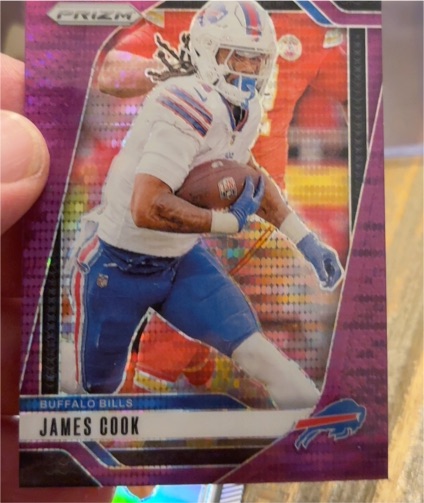 2024 Panini Prizm #29 James Cook — front