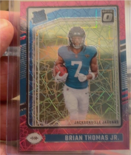 2024 Donruss Optic #214 Brian Thomas Jr. — front