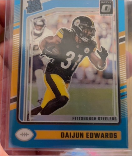 2024 Panini Donruss Optic #223 Daijun Edwards — front