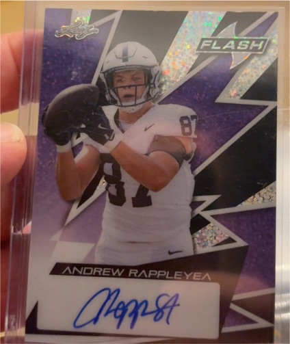 2024 Leaf Eclectic Flash #Andrew Rappleyea — front