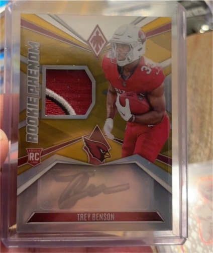 2024 Panini Phoenix Rookie Phenom #RG-TB Trey Benson — front