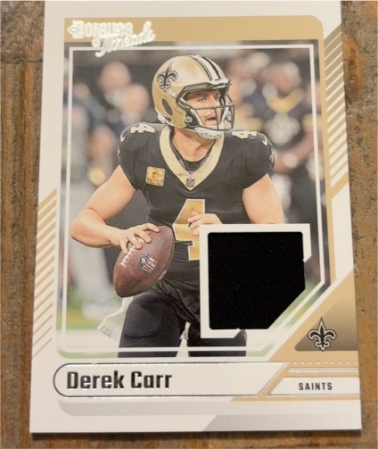 2024 Panini Donruss Threads #DTH-DCA Derek Carr — front