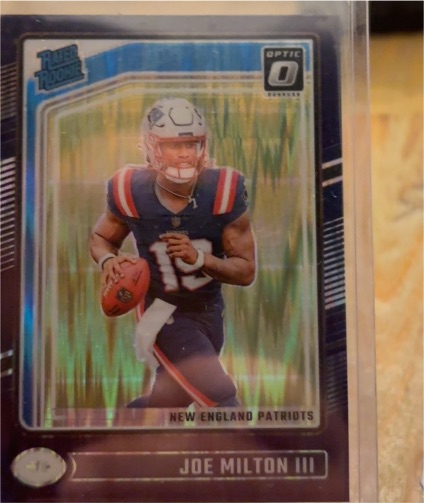 2024 Panini Donruss Optic #255 Joe Milton III — front