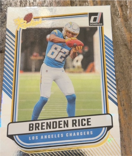 2024 Donruss The Rookies #TR-28 Brenden Rice — front