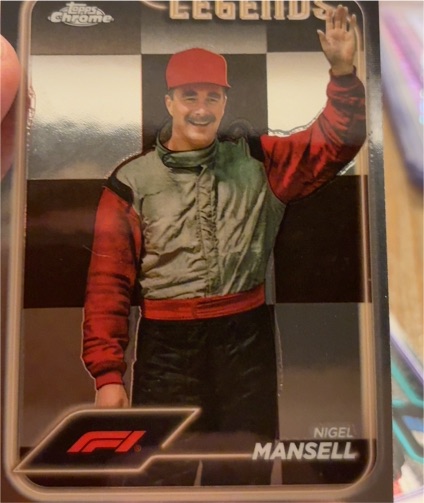 2024 Topps Chrome Formula 1 #194 Nigel Mansell — front