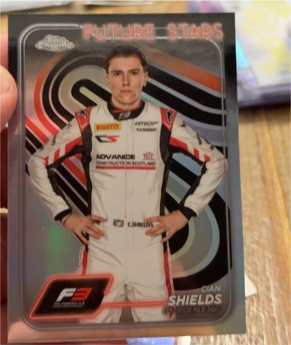2024 Topps Chrome Formula 1 #57 Cian Shields — front