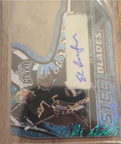 2025 Leaf Metal Legends Steel Blades #SB-EB1 Ed Belfour — front