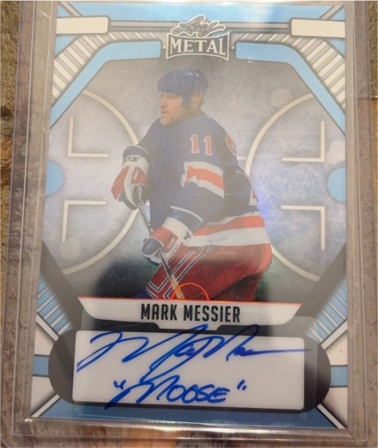 2025 Leaf Metal Hockey Legends #unknown Mark Messier — front