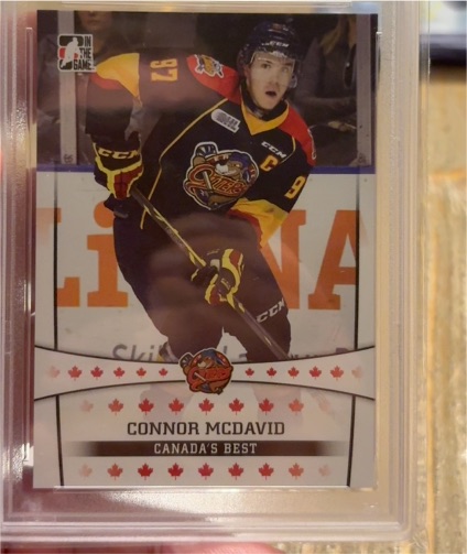 2014-15 In The Game CHL Draft #11 Connor McDavid Canada's Best — front