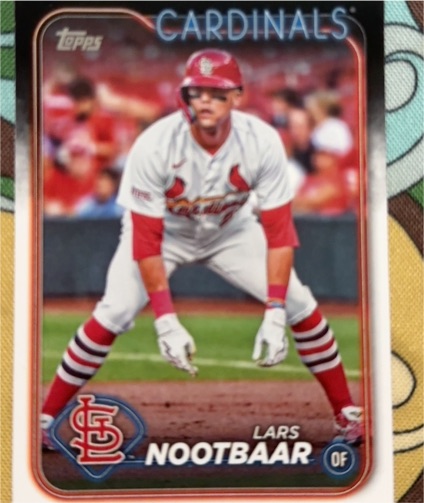 2024 Topps #18 Lars Nootbaar — front