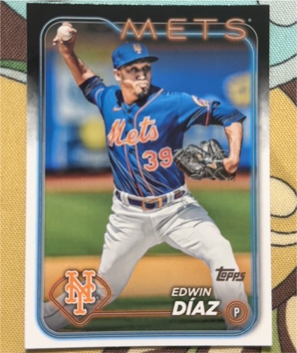 2024 Topps Series 1 #120 Edwin Díaz — front