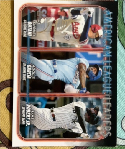 2024 Topps #179 Shohei Ohtani / Adolis Garcia / Luis Robert Jr. — front