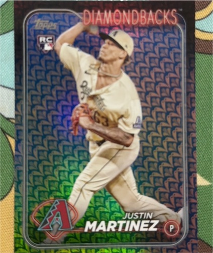 2024 Topps Series 1 #325 Justin Martinez — front