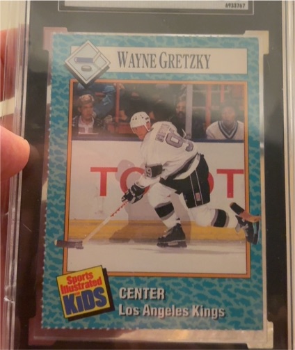 1989 Sports Illustrated for Kids #19 Wayne Gretzky — front