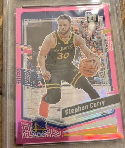 2023-24 Panini Donruss Optic #198 Stephen Curry — front