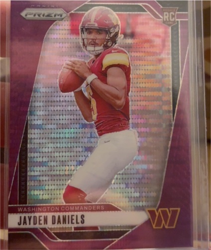 2024 Panini Prizm #347 Jayden Daniels — front