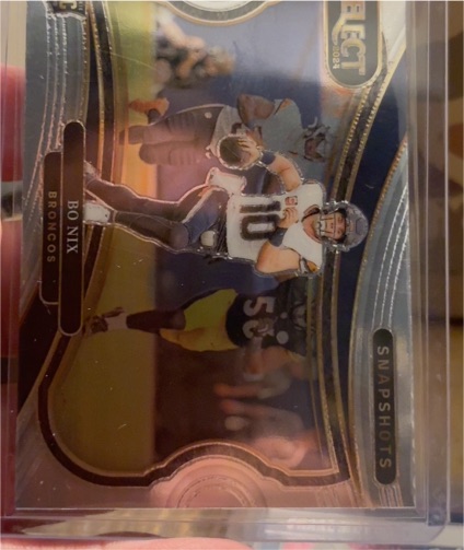 2024 Panini Select #17 Bo Nix Snapshots — front