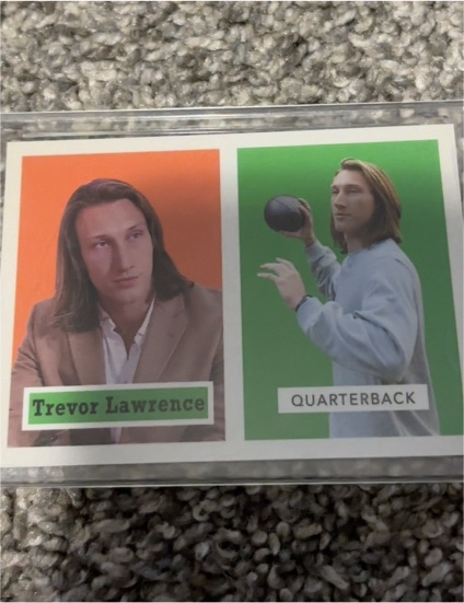 2021 Topps X #3 Trevor Lawrence — front