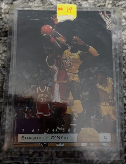 1993 Classic Draft Picks #LP9 Shaquille O'Neal LSU — front
