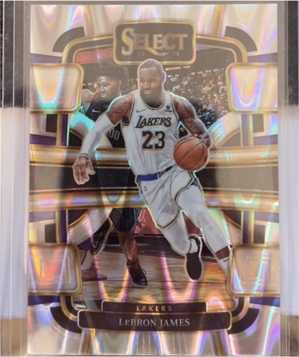2023-24 Panini Select #66 LeBron James — front