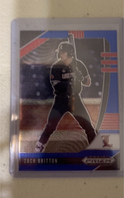 2020 Panini Prizm Draft Picks #PDP136 Zach Britton — front