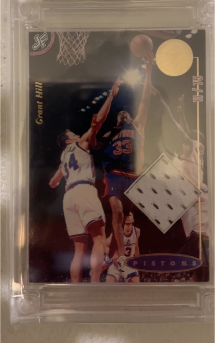 1997-98 Collector's Choice Game Night #163 Grant Hill — front
