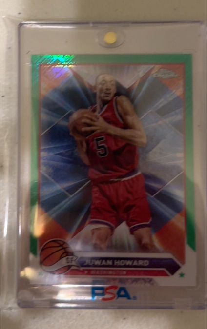 2023-24 Topps Chrome #101 Juwan Howard — front