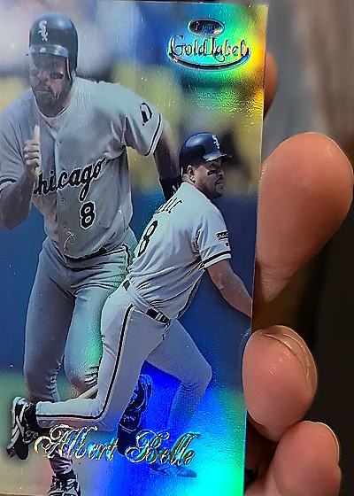 1998 Topps Gold Label Class 1 #9 Albert Belle — front