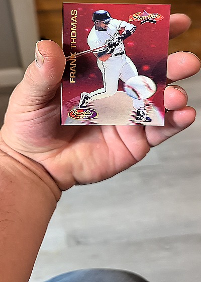 1994 Pinnacle Sportflics 2000 #176 Frank Thomas — front