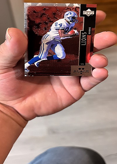 1998 Upper Deck Black Diamond #84 Herman Moore — front