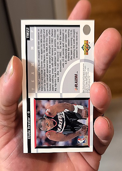 1996 Topps Stadium Club #TC-6 Charles Barkley The Glide — front