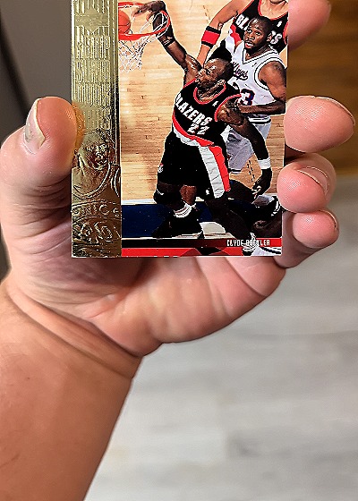 1994-95 Upper Deck Slam Dunk Stars #S4 Clyde Drexler — front