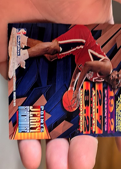 1995-96 NBA Hoops Slamland #SL34 Jerry Stackhouse — back