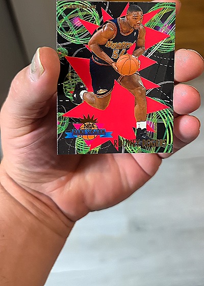 1994-95 Fleer Rookie Sensation #22 Rodney Rogers — front